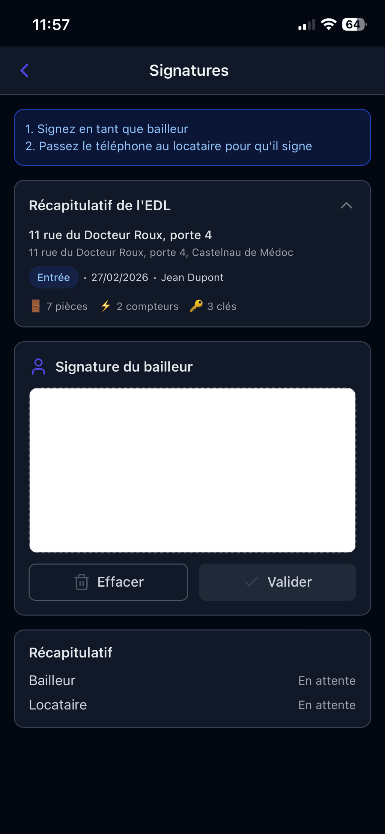 Signature électronique